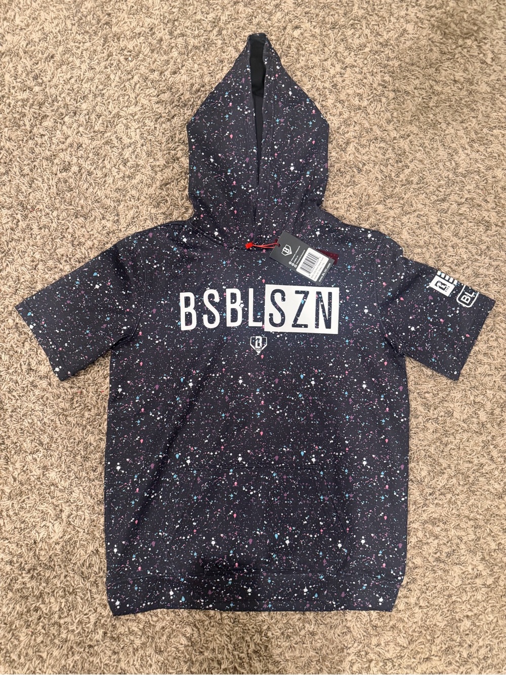 Baseball Lifestyle 101 Hoodie V3 Galaxy YXL